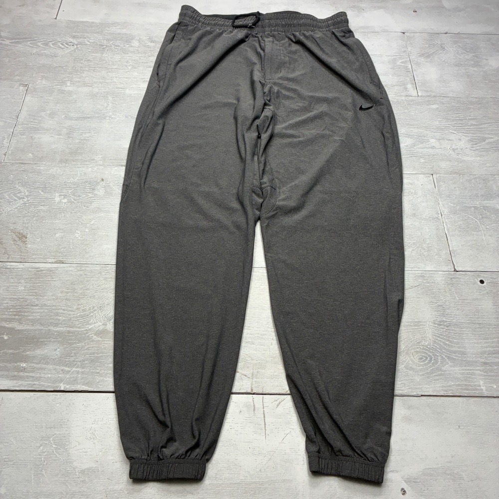 Nike Shield Phenom Running Pants Mens XL Grey Weather Resistant Joggers AJ4211